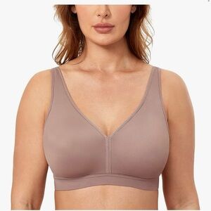 AISILIN Wireless Bra Support Comfort Full Coverage Unlined No Underwire Smooth